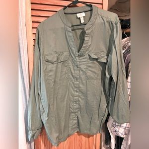 St John’s bay button up shirt